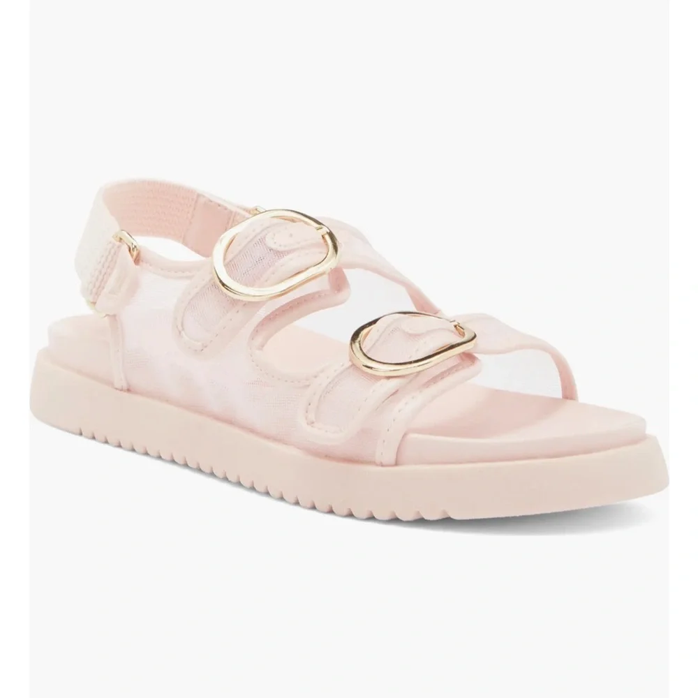 Steve Madden Metallic Silver Kids' Sandals